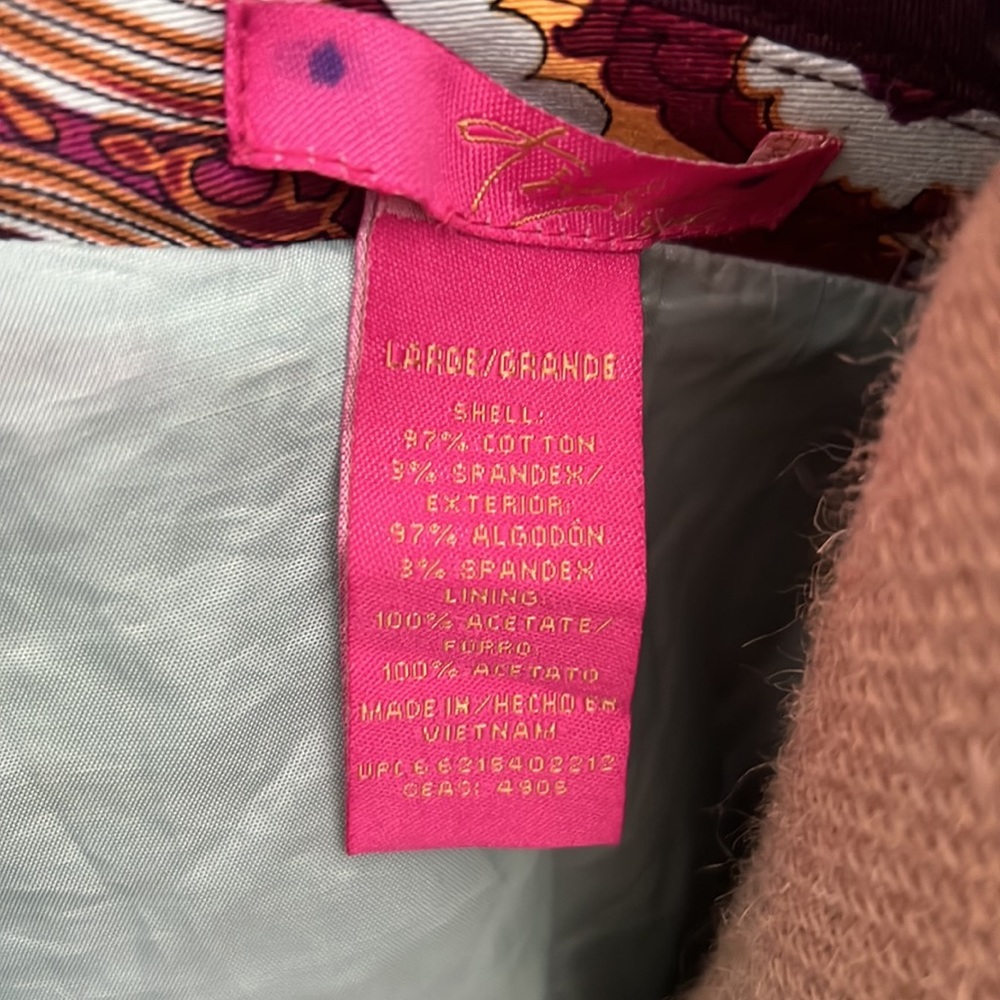 Beautiful Multicolored Jacket With Light Turquois… - image 6